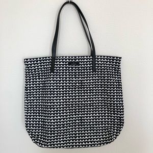 nwot kate spade bon shopper with hearts